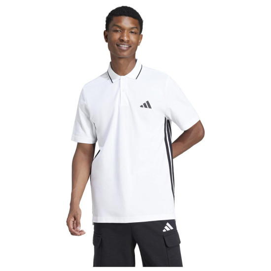Adidas Ανδρική κοντομάνικη μπλούζα Essentials 3-S Pique Polo Shirt